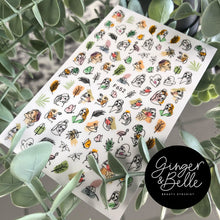 Load image into Gallery viewer, SHE&#39;S A QUEEN! Nail Art Stickers
