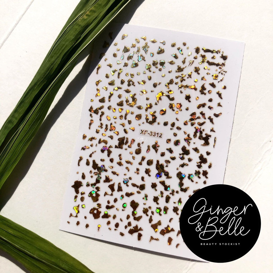 GOLD LEAF! Nail Art Stickers
