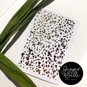 GOLD LEAF! Nail Art Stickers