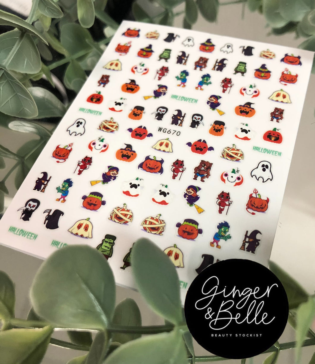 LITTLE MONSTERS! Nail Art Stickers