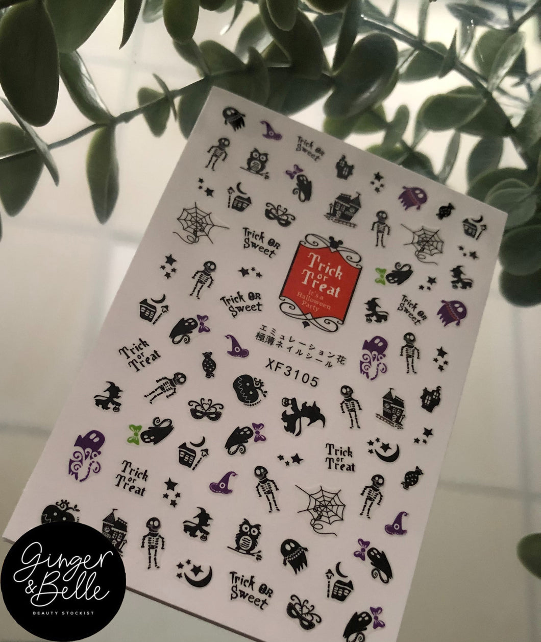 TRICK OR SWEET! Nail Art Stickers
