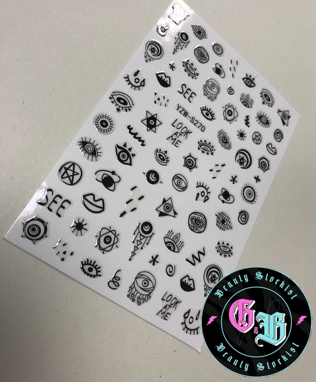 LOOK AT ME! Nail Art Stickers