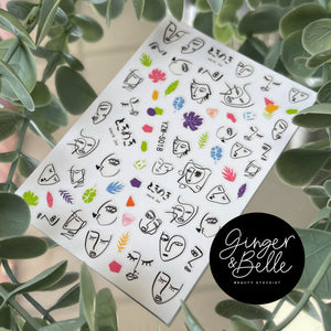 PICASSO! Nail Art Stickers