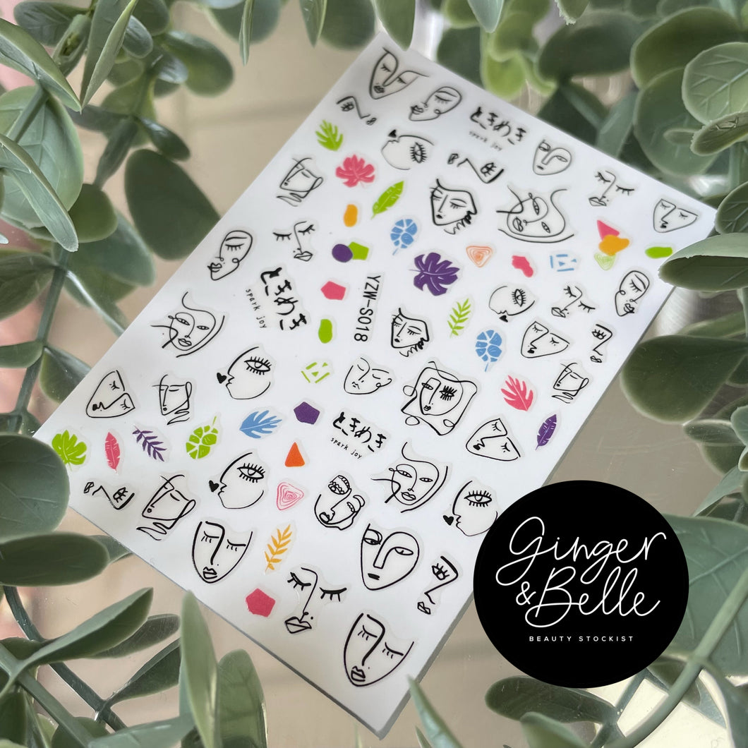 PICASSO! Nail Art Stickers