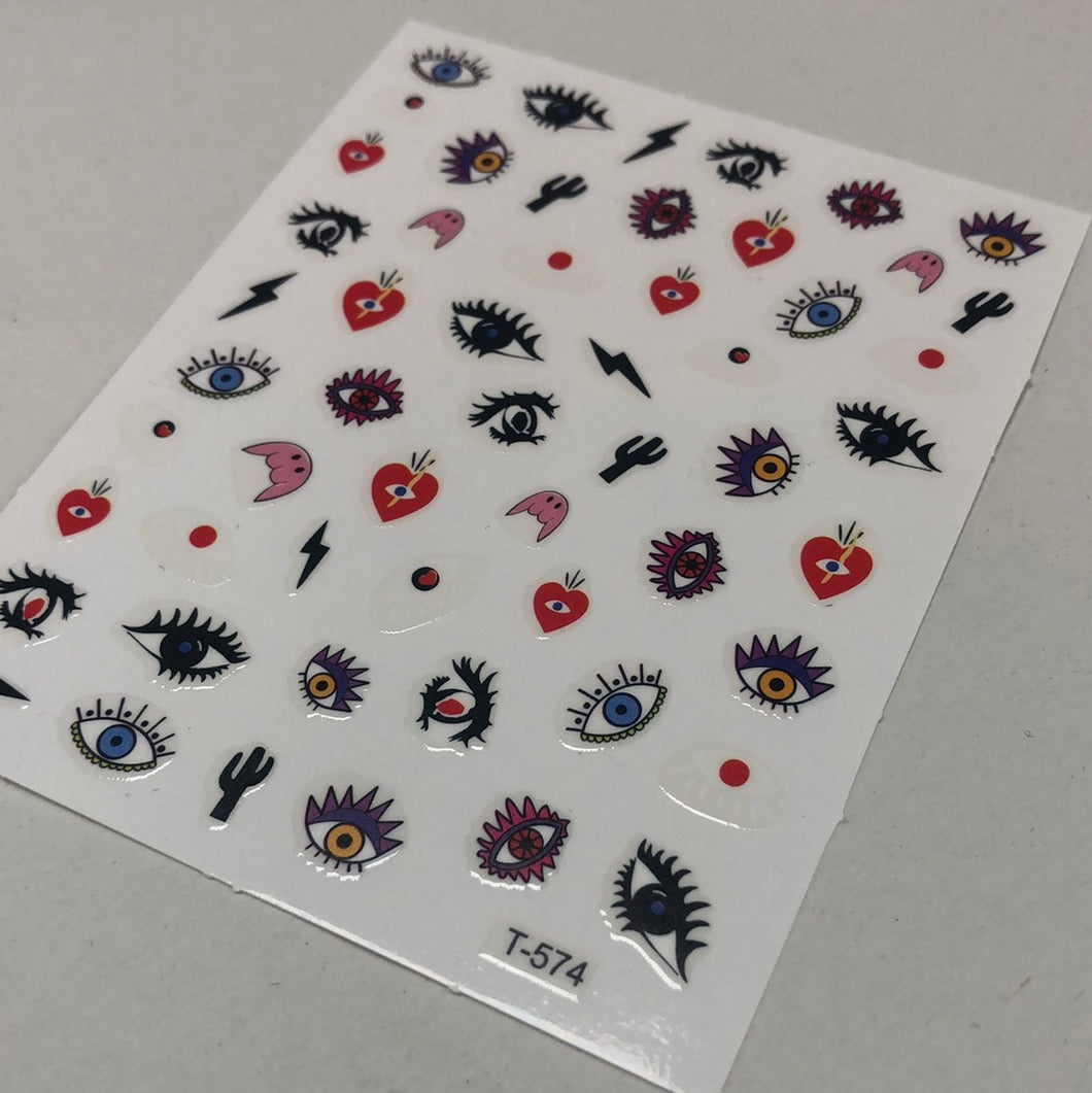 ALL EYES ON YOU! Nail Art Stickers