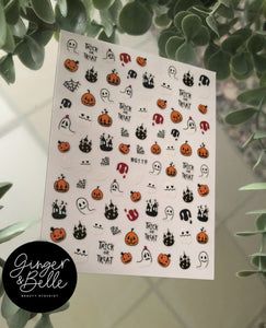 TRICK OR TREAT! Nail Art Stickers