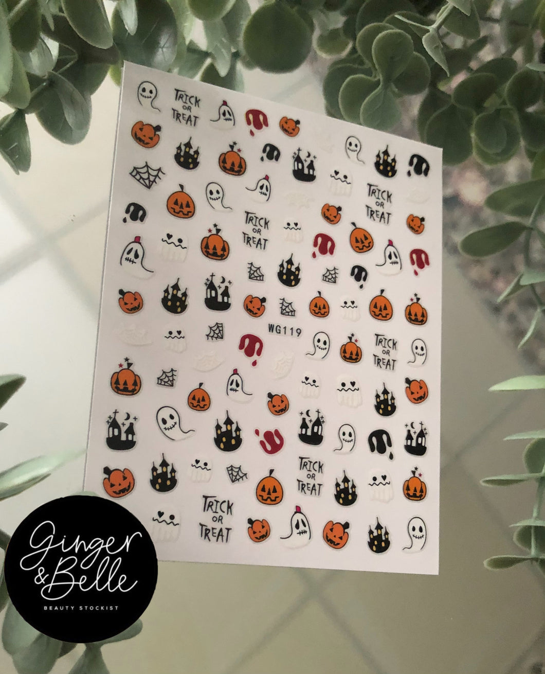 TRICK OR TREAT! Nail Art Stickers