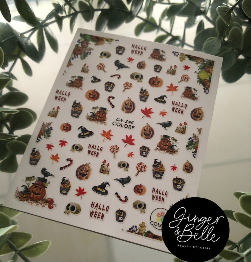 TRADITIONAL HALLOWEEN! Nail Art Stickers